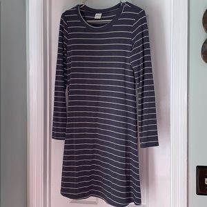 Long sleeved T-shirt dress